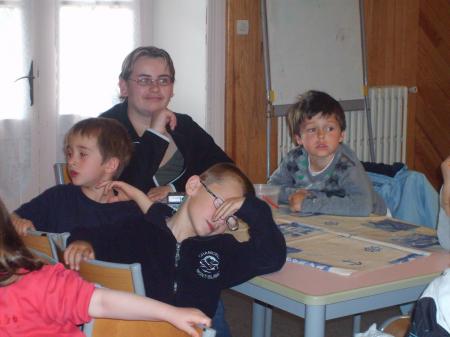 en classe