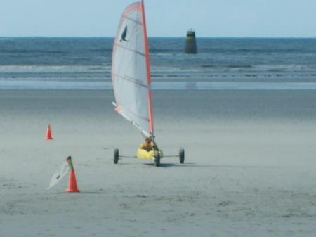 char à voile