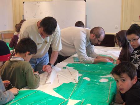 construire un cerf-volant